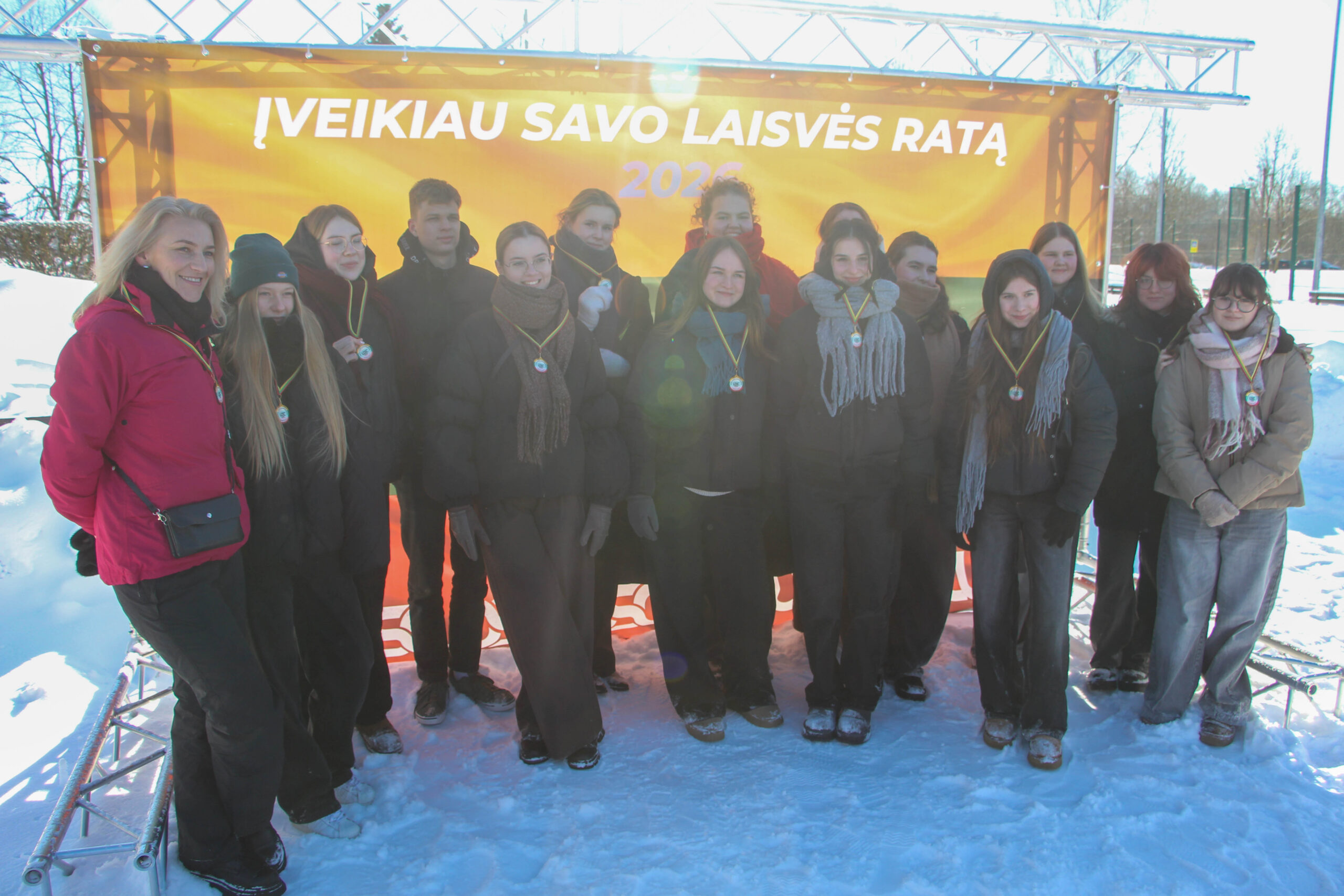 💛💚❤️ Trispalvės nešimo akcija jau įvyko!