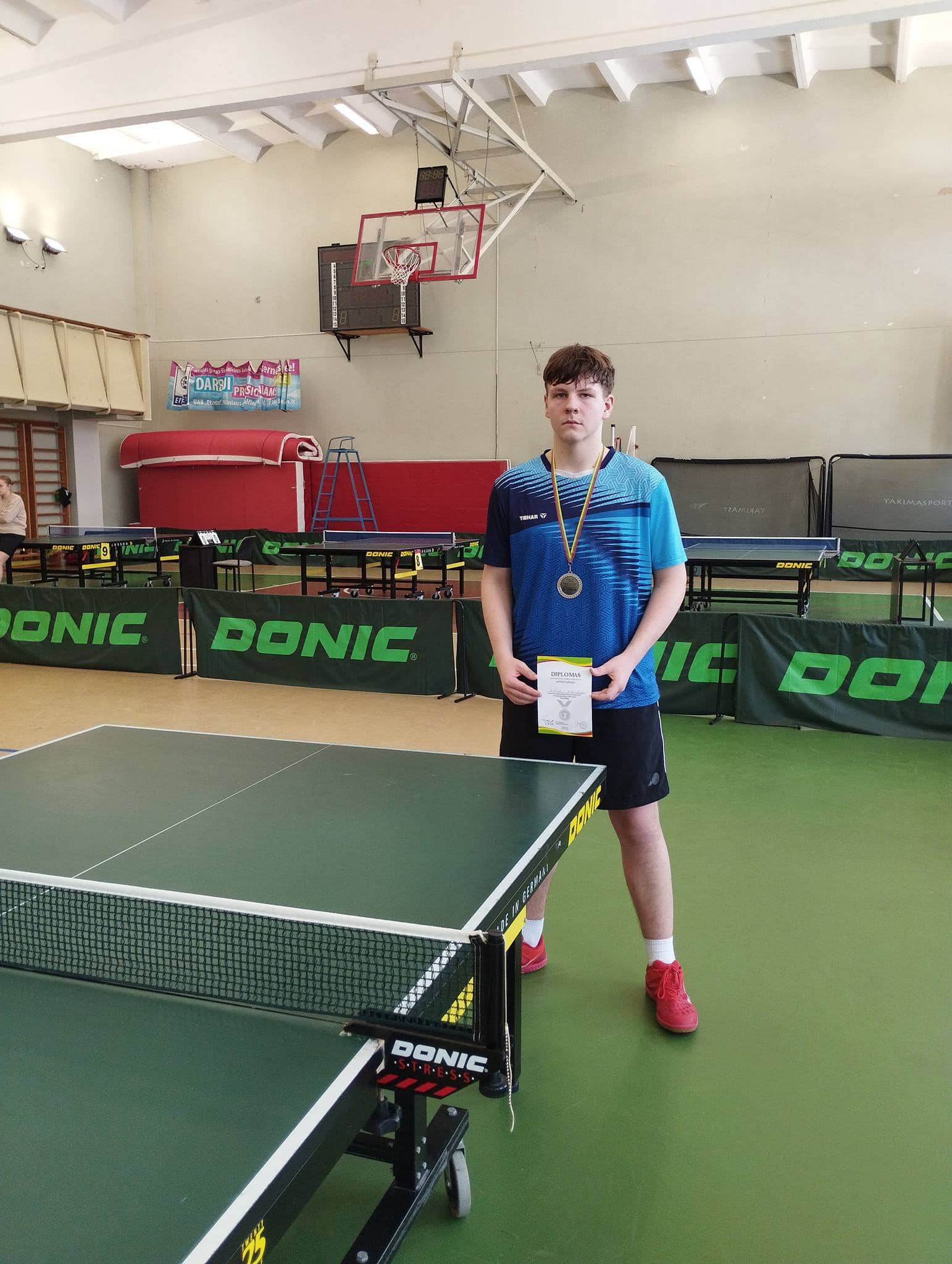 Lietuvos jaunių stalo teniso čempionatas, subūręs stipriausius šalies jaunuosius sportininkus