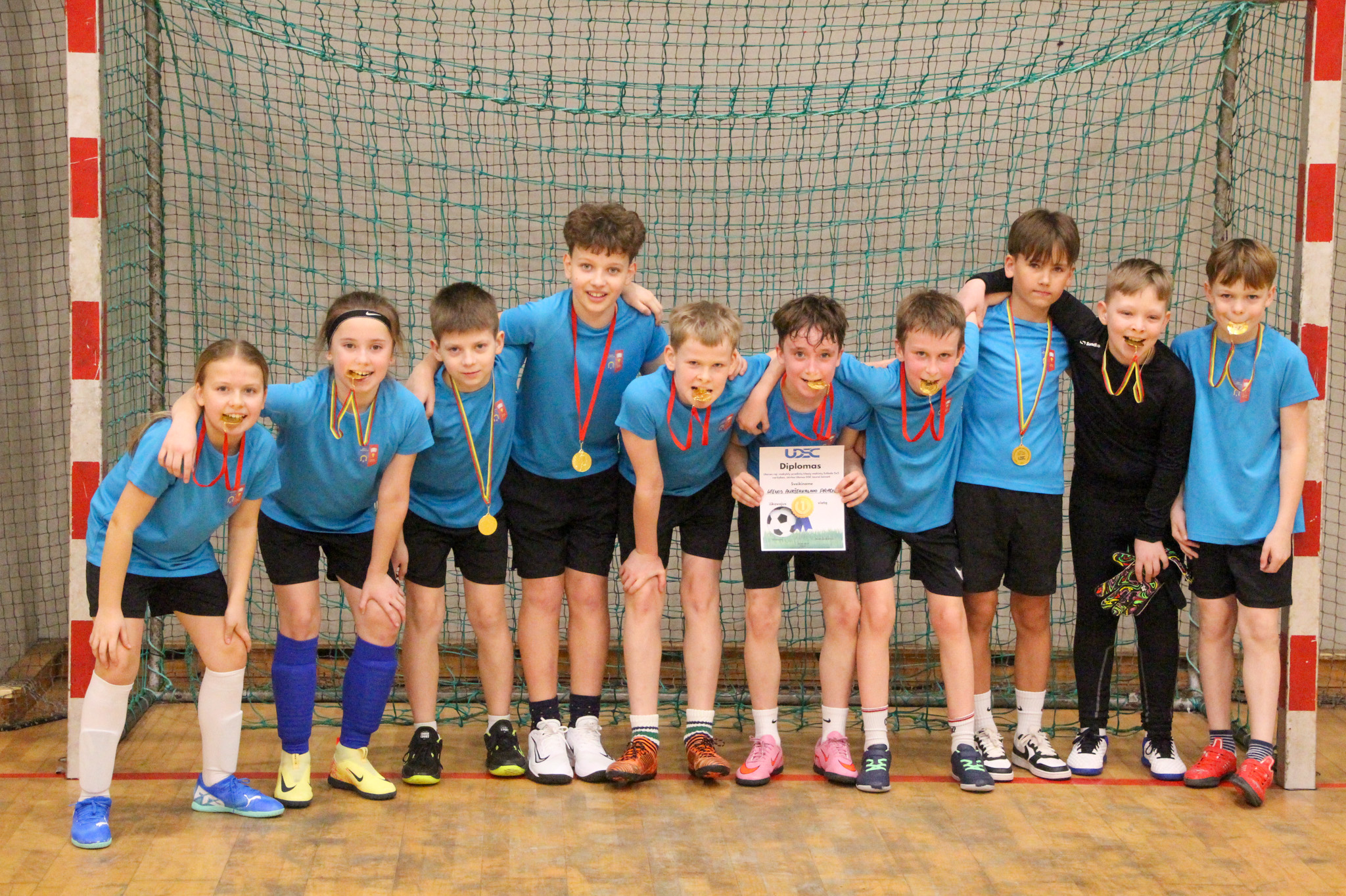 Utenos r. mokyklų pradinių klasių mokinių futbolo 5×5 varžybos