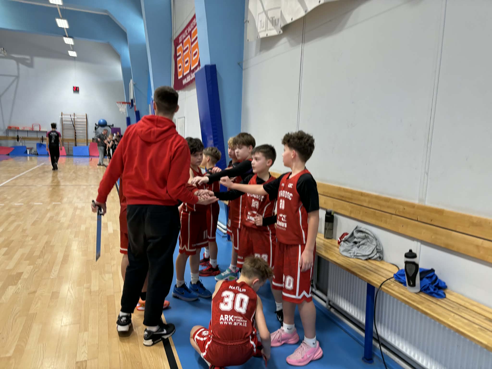 U11 berniukų komanda tarptautiniame turnyre be pralaimėjimų