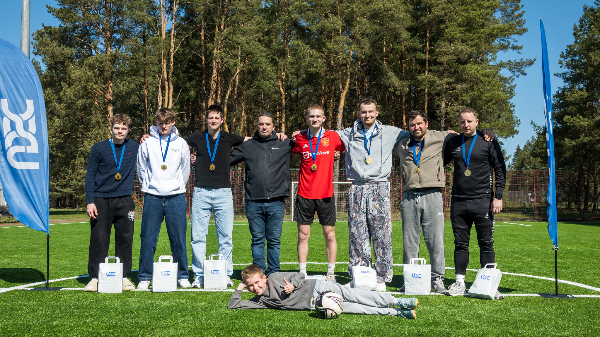 2026 metų Utenos rajono savivaldybės seniūnijų sporto žaidynių futbolo varžybos – jau įvyko