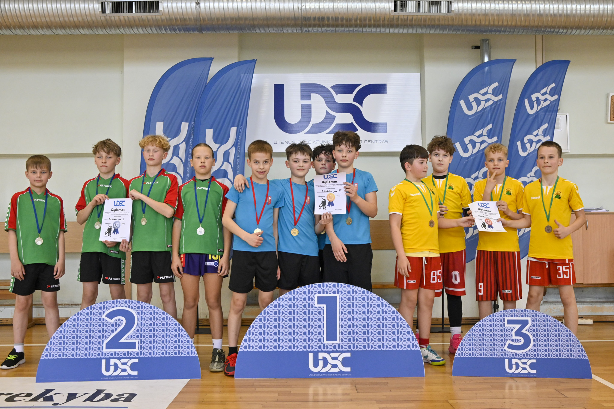 Šiandien Utenos daugiafunkciame sporto centre netrūko azarto ir puikių emocijų