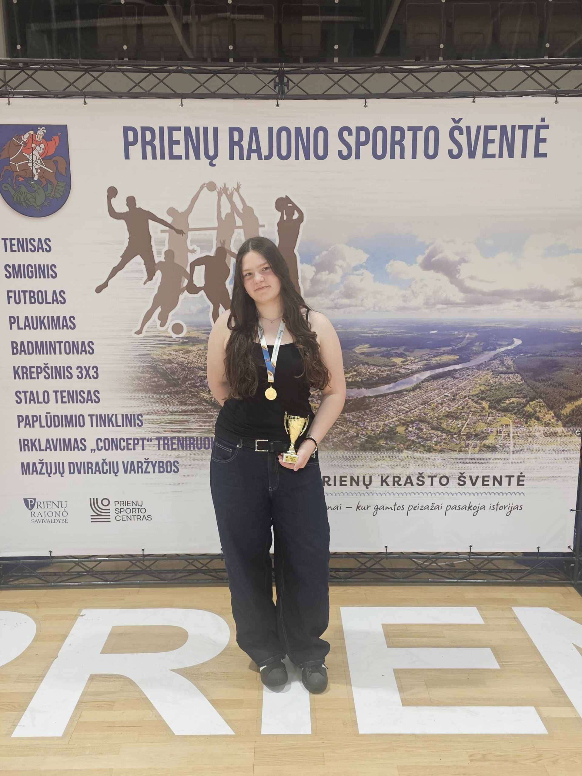 Karolina Pošiūnaitė – 100 m laisvuoju stiliumi rungties čempionė