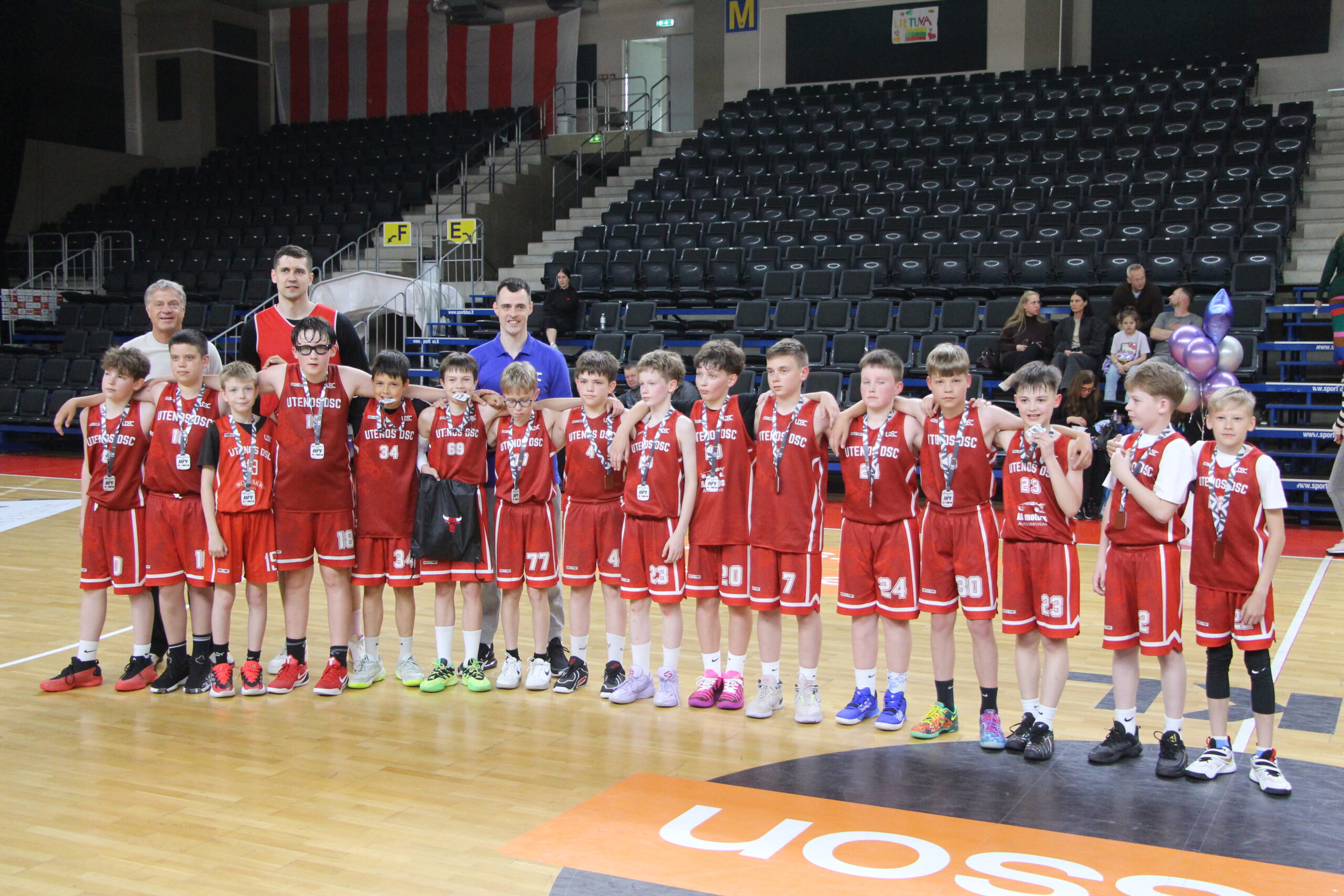 UTENOS DSC – U12 „BUZELIS CUP’26 REGIONS“ BRONZOS LAIMĖTOJAI