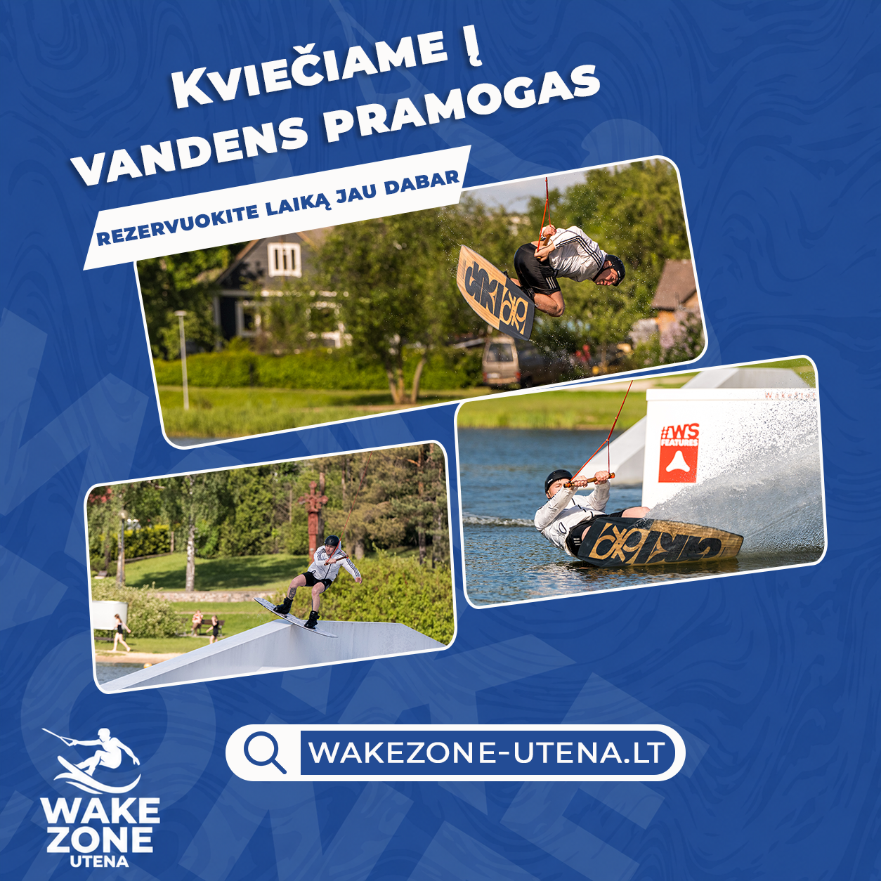 Kviečiame į vandens pramogas