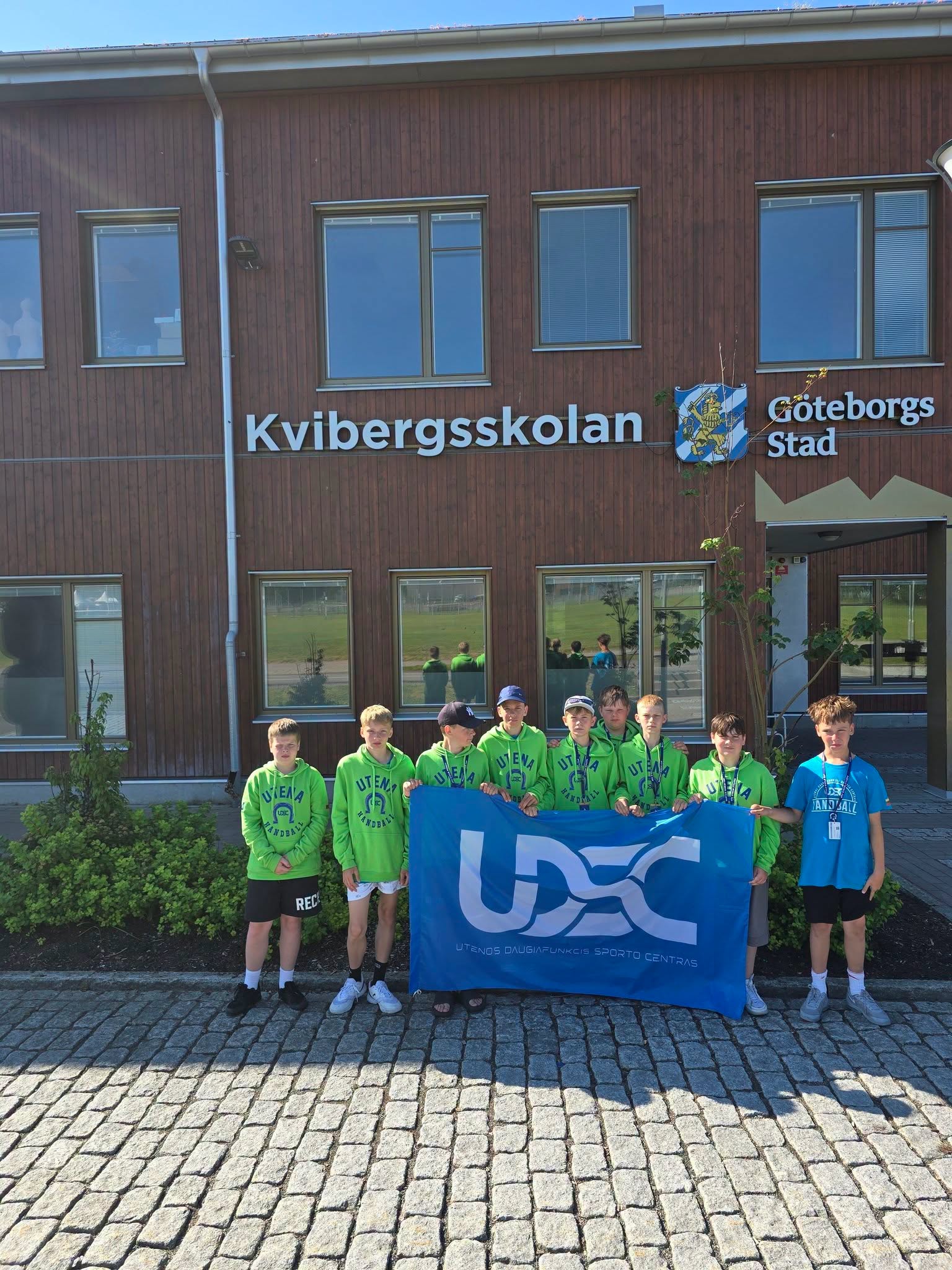 Utenos DSC U13 rankininkai baigė pasirodymą tarptautiniame jaunimo rankinio turnyre