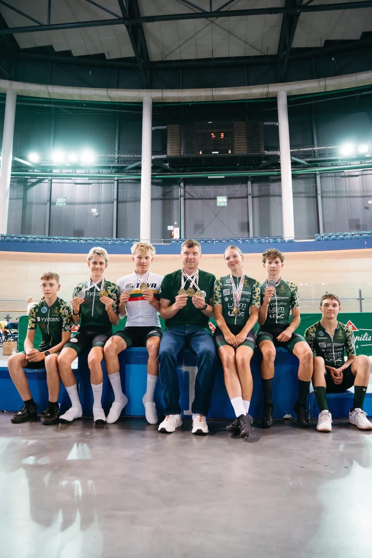 Lietuvos treko čempionatas 2026 – Uteniškių medalių derlius