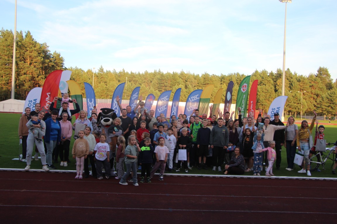 Šeimų sporto festivalis „Utena – tai laiminga šeima“